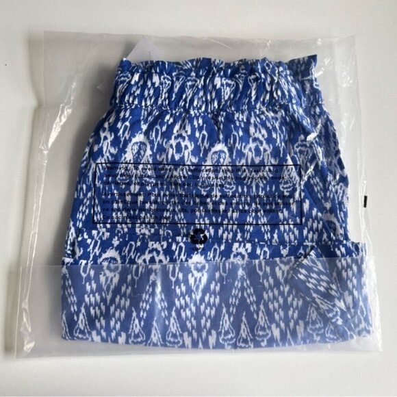 Loft - Women's Linen Blend Shorts - Blue/White. Size: M. NWT - Picture 3 of 8
